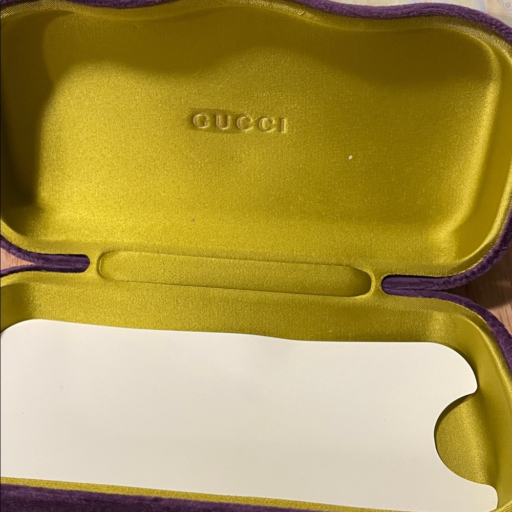 Gucci Pink tortoise Square Sunglasses - Picture 7 of 9